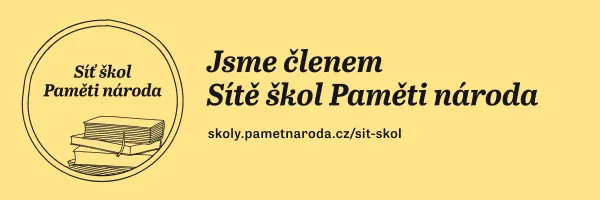 Jsme členem Sítě škol Paměti národa